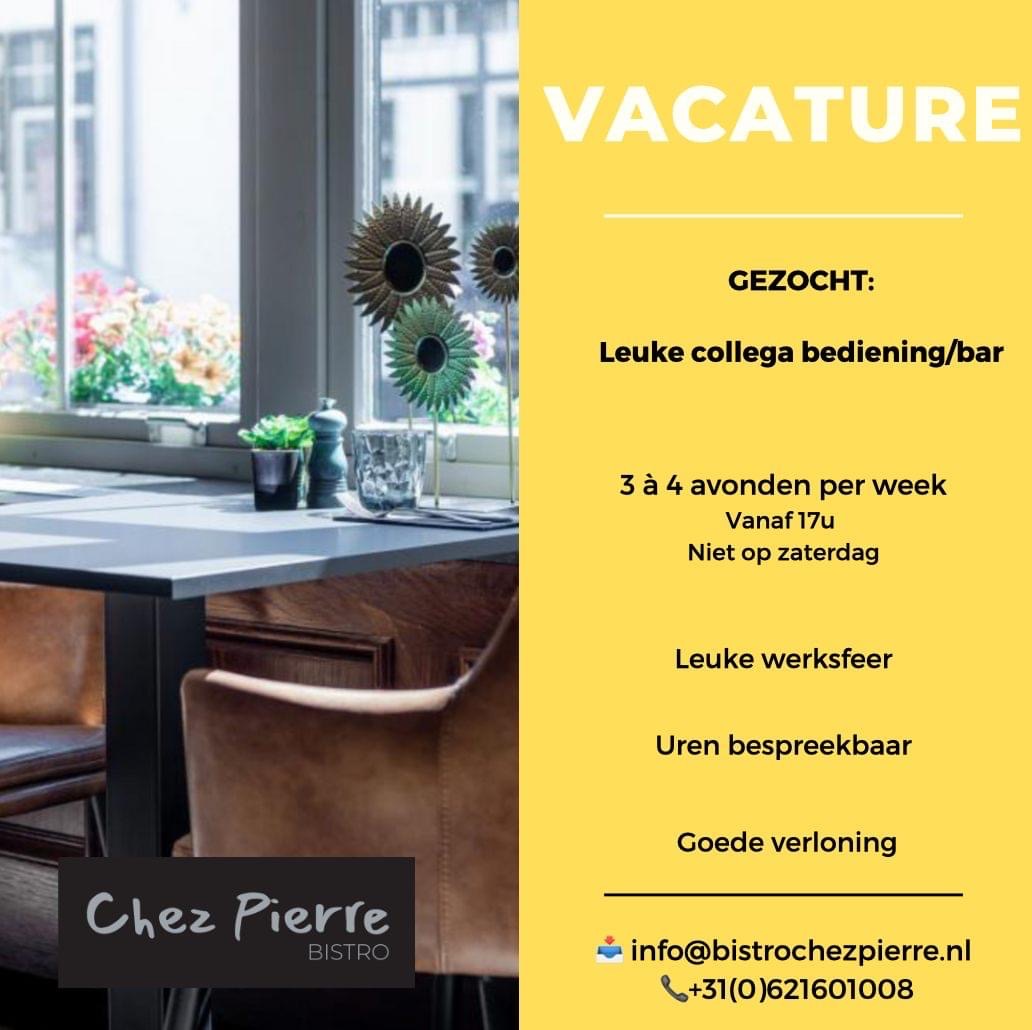 vacature bediening